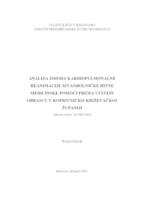 Analiza ishoda kardiopulmonalne reanimacije izvanbolničke hitne medicinske pomoći prema Utstein obrascu u Koprivničko-križevačkoj županiji