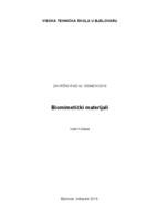 prikaz prve stranice dokumenta Biomimetički materijali