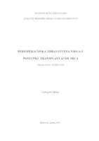 prikaz prve stranice dokumenta Perioperacijska zdravstvena njega u postupku transplantacije srca