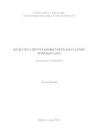prikaz prve stranice dokumenta Kvaliteta života osoba s intelektualnim poteškoćama