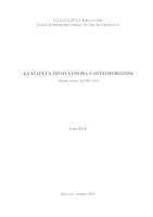 prikaz prve stranice dokumenta Kvaliteta života osoba s osteoporozom