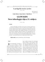 prikaz prve stranice dokumenta GLOW KIDS Nove tehnologije i djeca 21. stoljeća