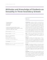 prikaz prve stranice dokumenta Attitudes and Knowledge of Students on Sexuality in Three Secondary Schools