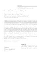 prikaz prve stranice dokumenta Knowledge, Attitudes and Use of E-Cigarettes