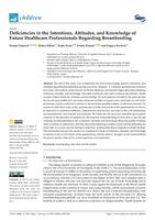 prikaz prve stranice dokumenta Deficiencies in the Intentions, Attitudes, and Knowledge of Future Healthcare Professionals Regarding Breastfeeding