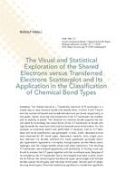 prikaz prve stranice dokumenta The Visual and Statistical Exploration of the Shared Electrons versus Transferred Electrons Scatterplot and Its Application in the Classification of Chemical Bond Types